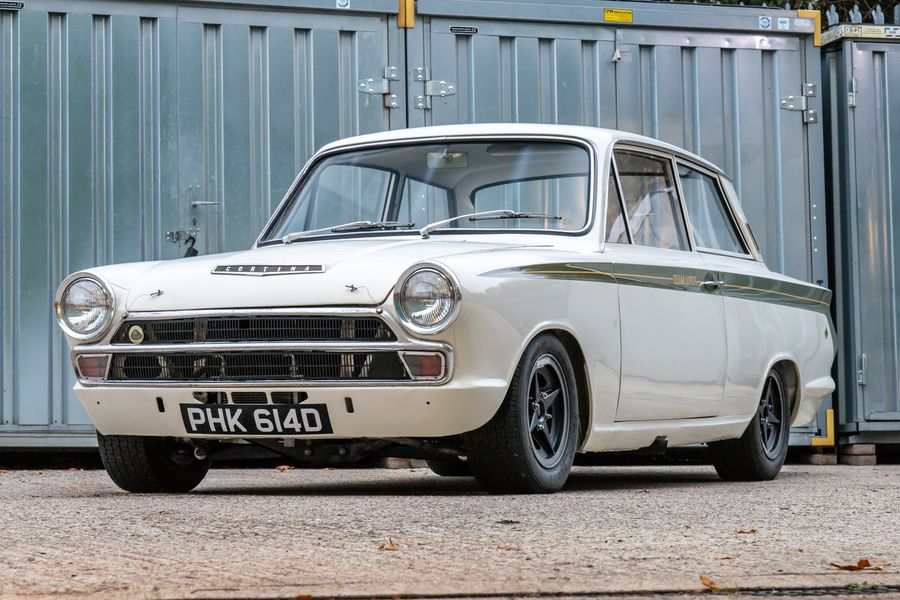 Legendary Lotus Cortina Group 5 Works car up for auction